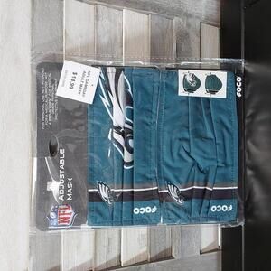 NFL  Philadelphia Eagles Adjustable Face Mask | FOCO | Adult